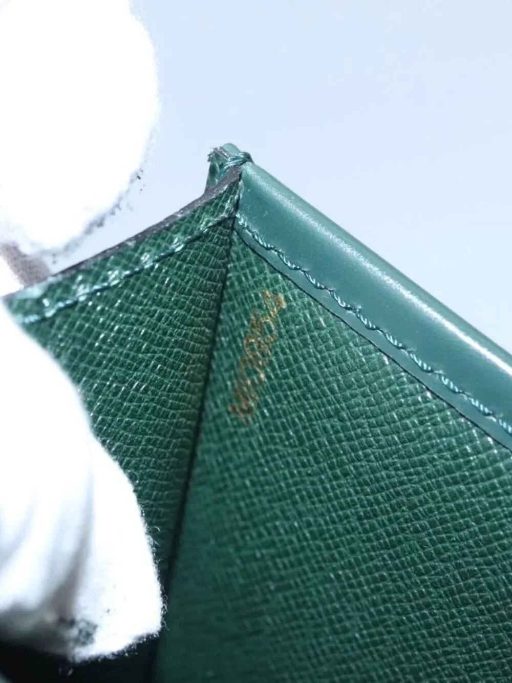 LOUIS VUITTON Taiga Leather Volga Briefcase Epicea M30204 LV Auth BA235 - Picture 15 of 16